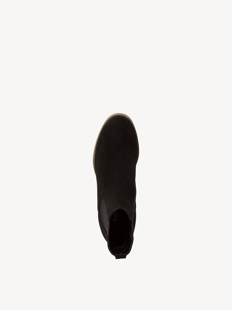 cuir chelsea boot - noir 1-25342-42-001 acheter tamaris bottines en ligne