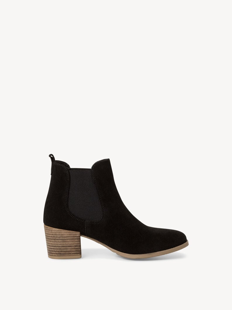 cuir chelsea boot - noir 1-25342-42-001 acheter tamaris bottines en ligne