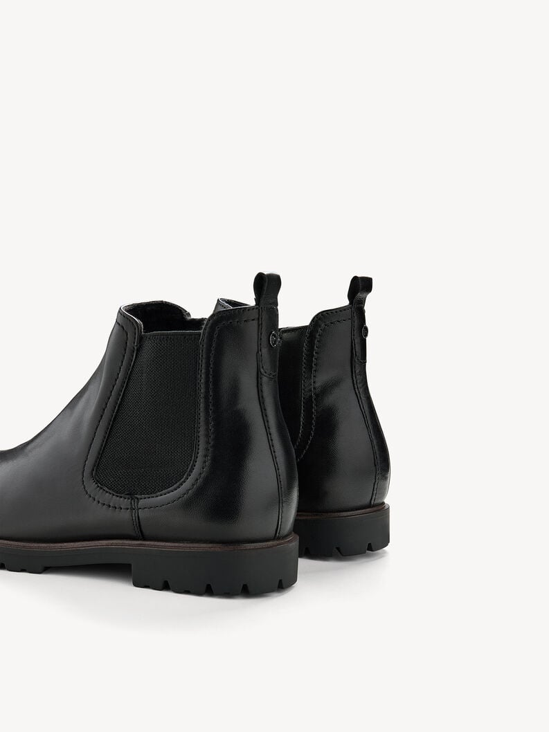 cuir chelsea boot - noir 1-25348-43-003 acheter tamaris bottines en ligne