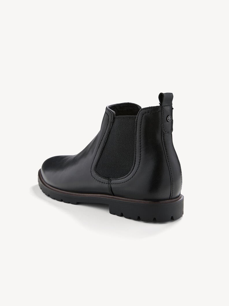 cuir chelsea boot - noir 1-25348-43-003 acheter tamaris bottines en ligne