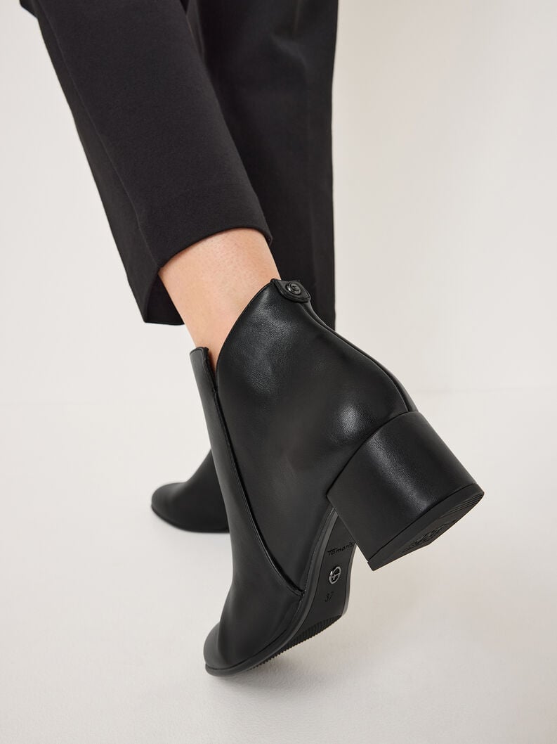 chausson - noir 1-25355-43-001 acheter tamaris bottines en ligne