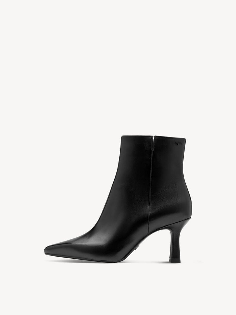 cuir chausson - noir 1-25358-45-003 acheter tamaris bottines en ligne