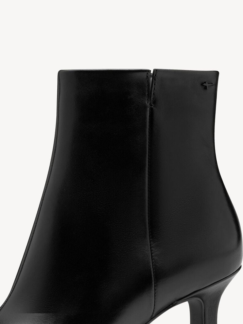 cuir chausson - noir 1-25358-45-003 acheter tamaris bottines en ligne