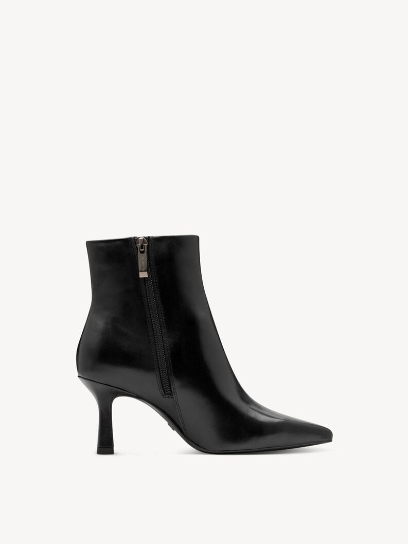cuir chausson - noir 1-25358-45-003 acheter tamaris bottines en ligne