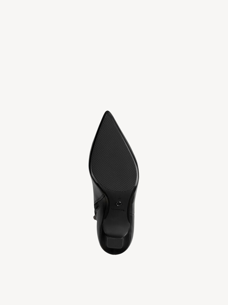 cuir chausson - noir 1-25358-45-003 acheter tamaris bottines en ligne