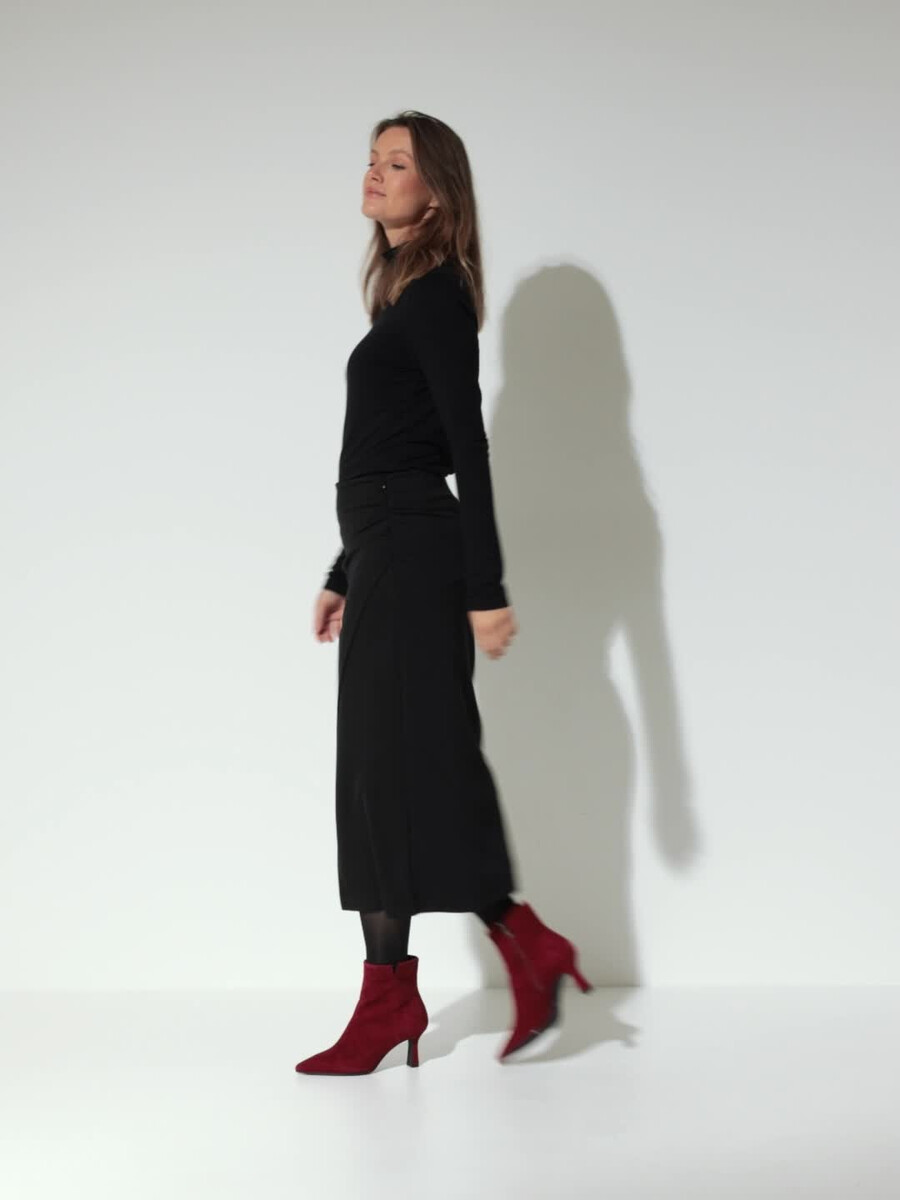 cuir chausson - rouge 1-25358-45-500 acheter tamaris bottines en ligne