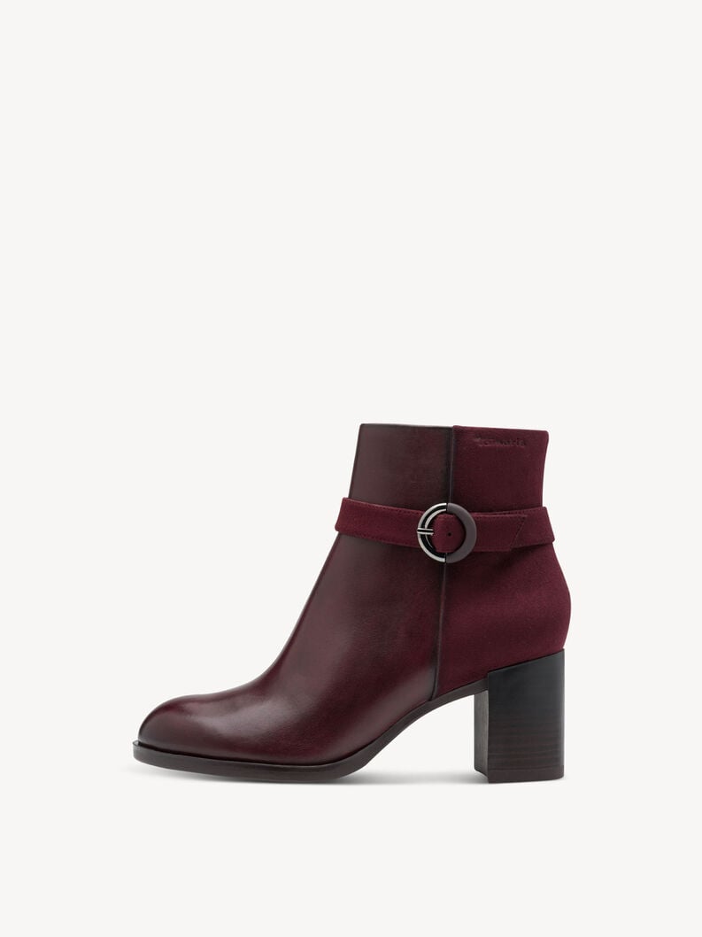chausson - rouge 1-25363-45-537 acheter tamaris bottines en ligne