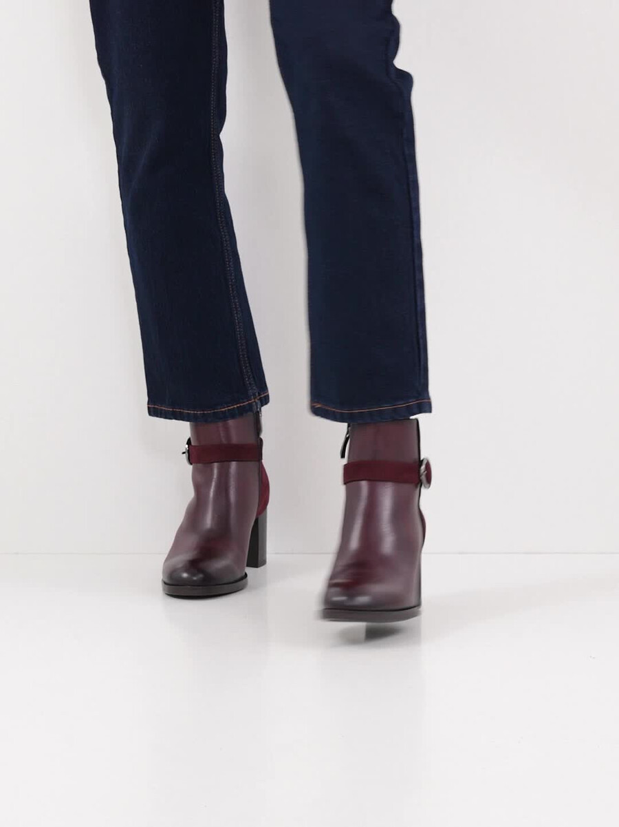 chausson - rouge 1-25363-45-537 acheter tamaris bottines en ligne