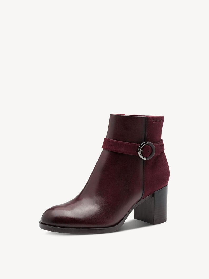 chausson - rouge 1-25363-45-537 acheter tamaris bottines en ligne