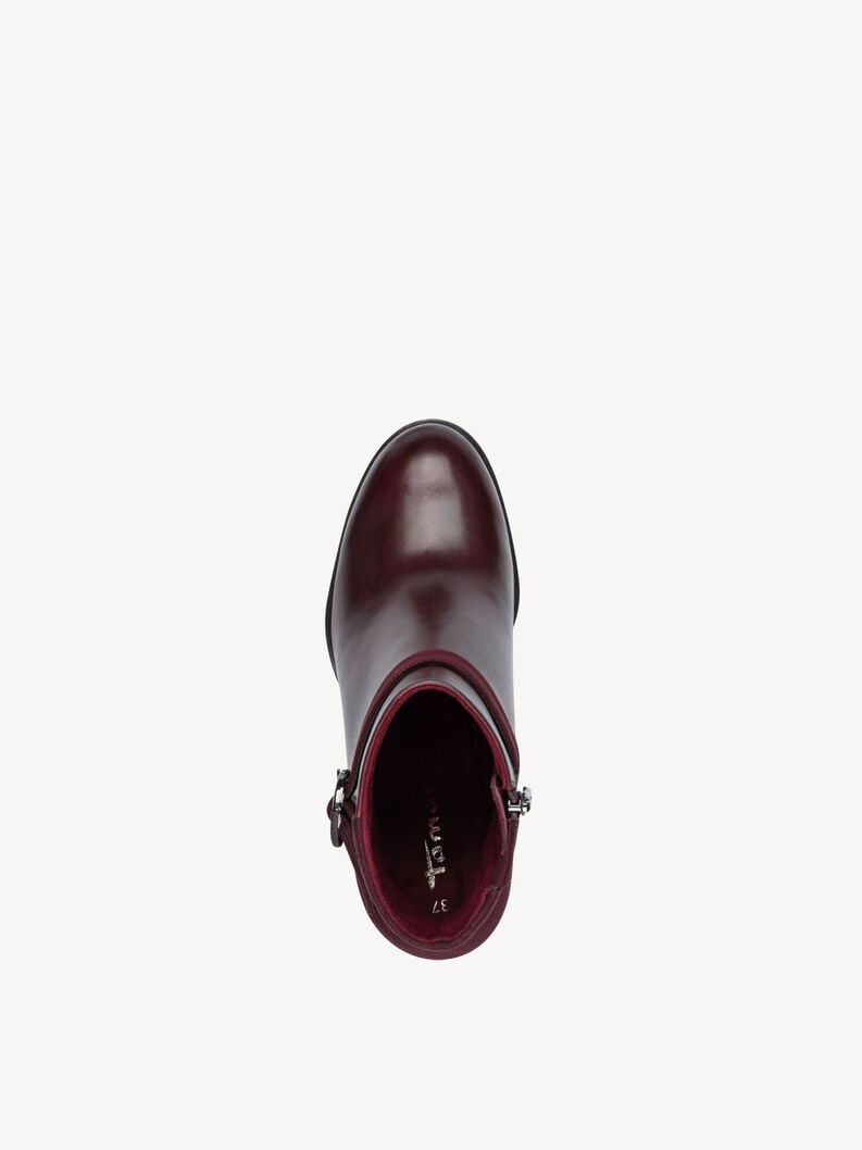 chausson - rouge 1-25363-45-537 acheter tamaris bottines en ligne