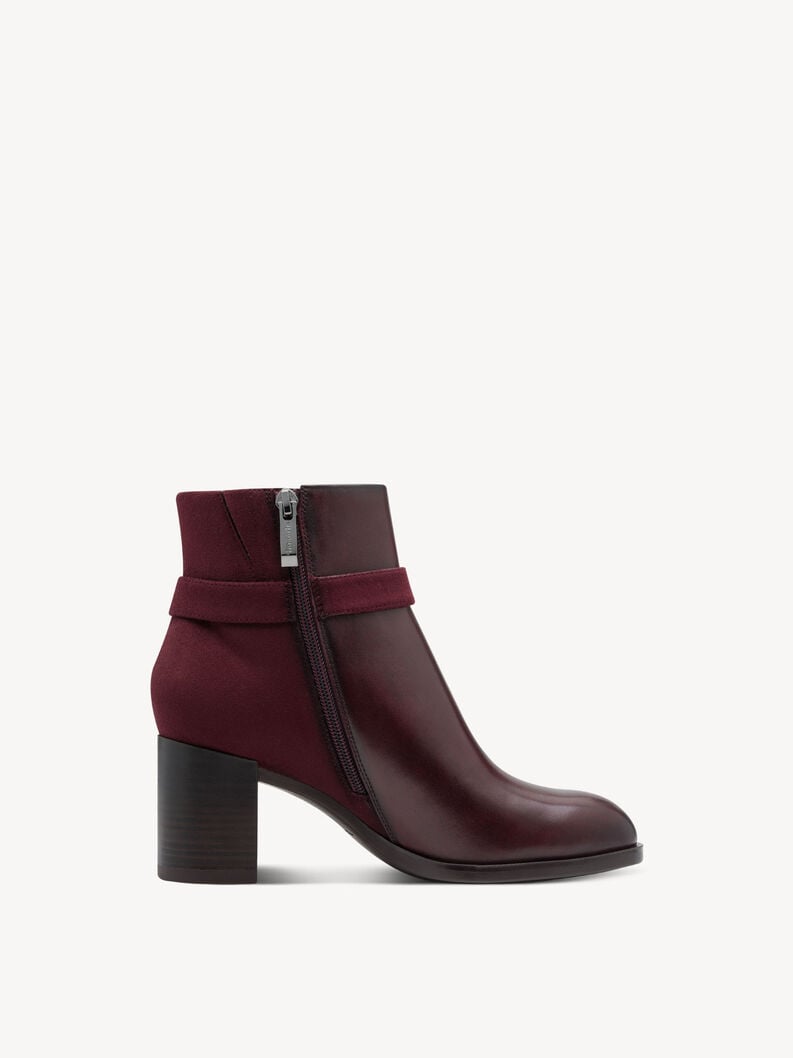 chausson - rouge 1-25363-45-537 acheter tamaris bottines en ligne