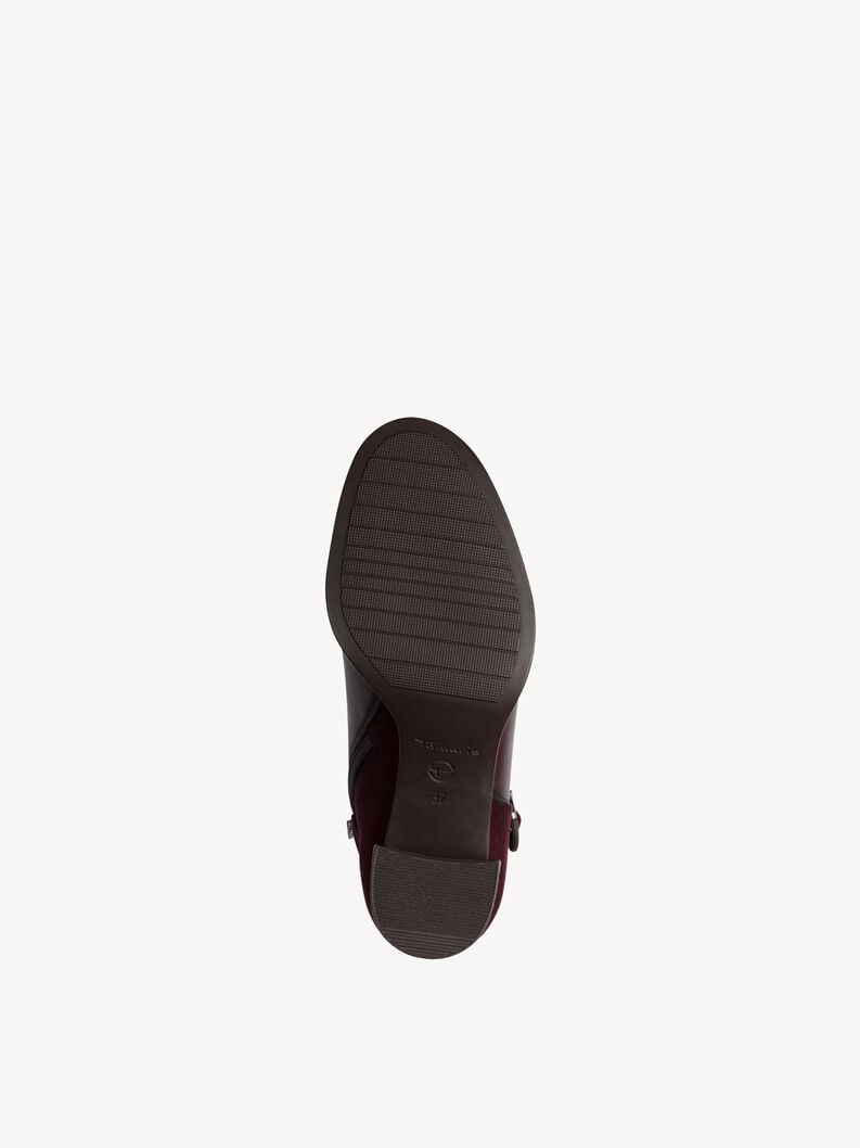 chausson - rouge 1-25363-45-537 acheter tamaris bottines en ligne