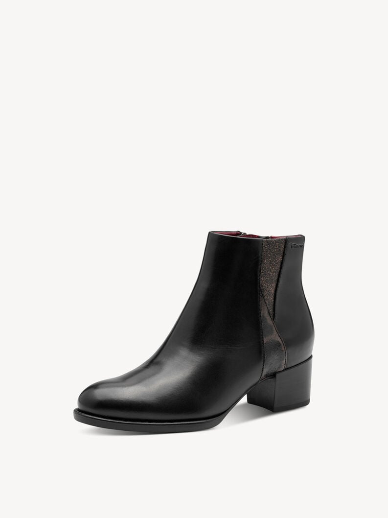 chausson - noir 1-25366-45-001 acheter tamaris bottines en ligne
