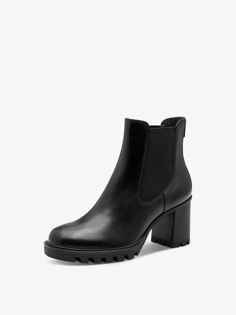 chelsea boot - noir 1-25371-45-020 acheter tamaris bottines en ligne