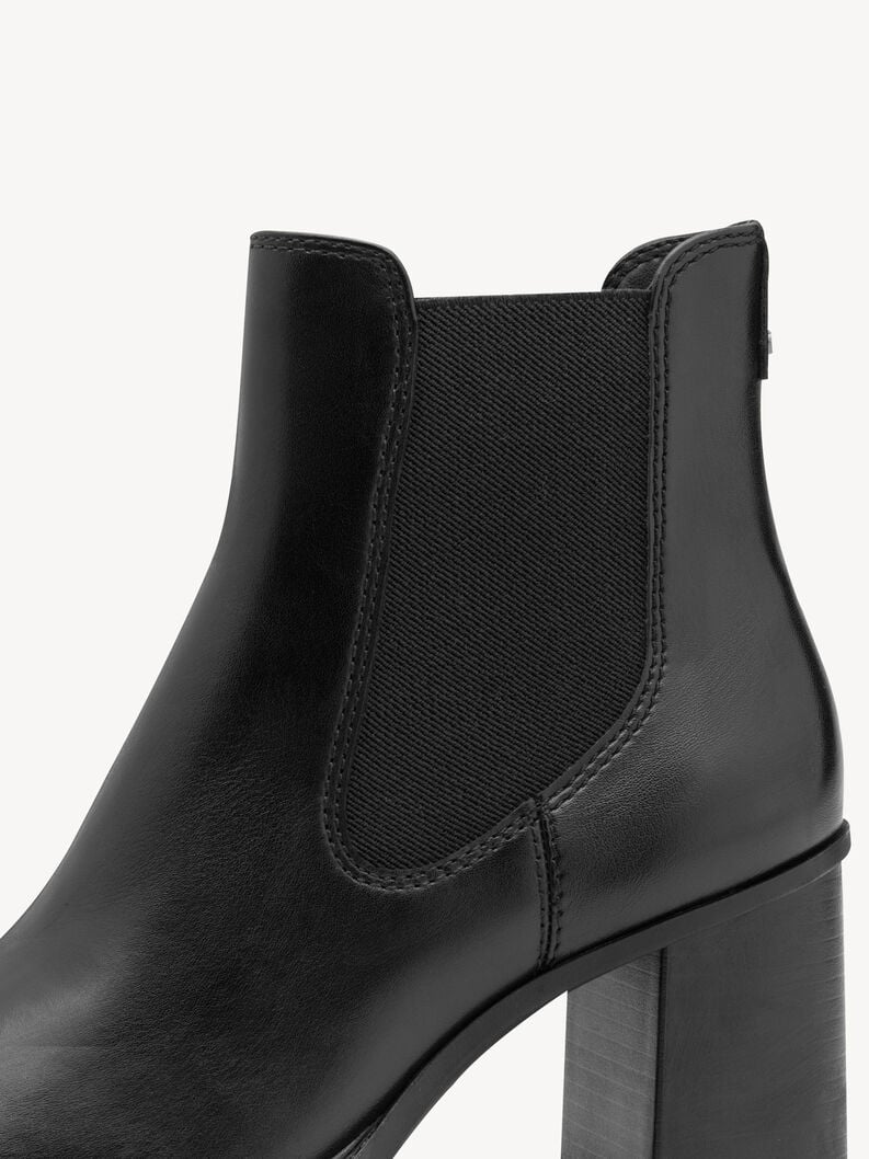 chelsea boot - noir 1-25371-45-020 acheter tamaris bottines en ligne