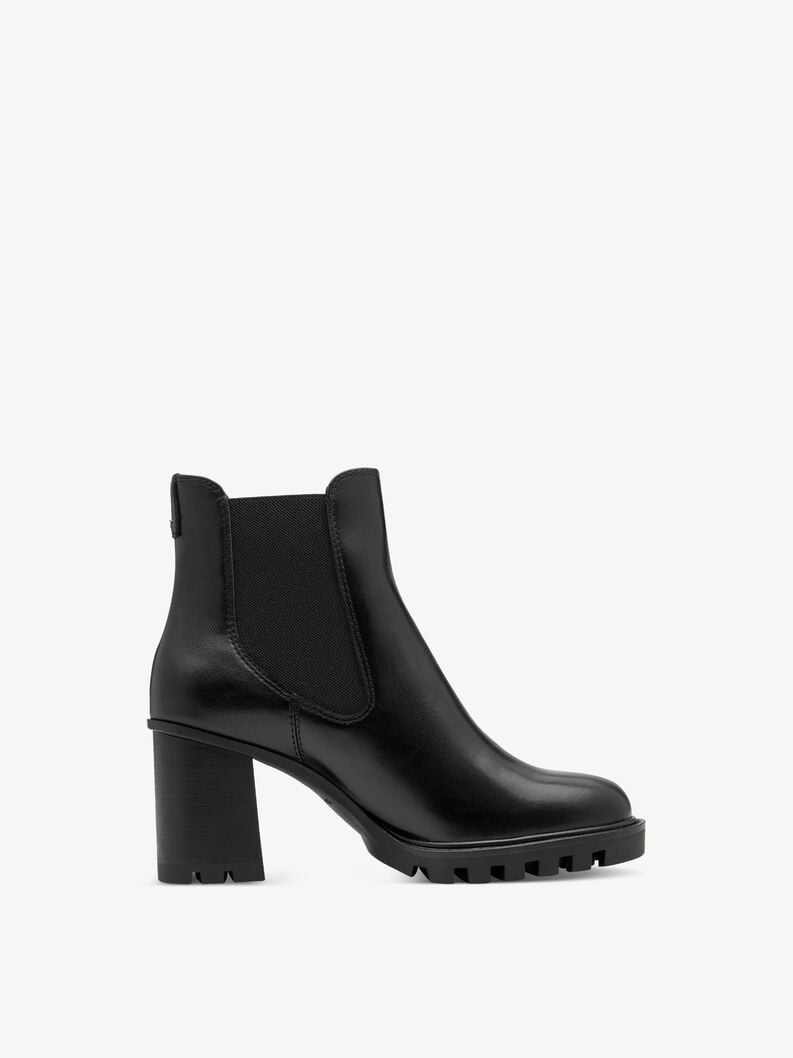 chelsea boot - noir 1-25371-45-020 acheter tamaris bottines en ligne