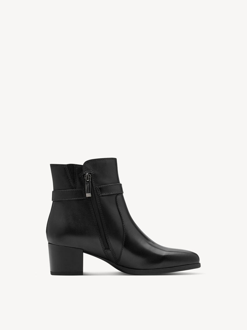cuir chausson - noir 1-25373-45-001 acheter tamaris bottines en ligne