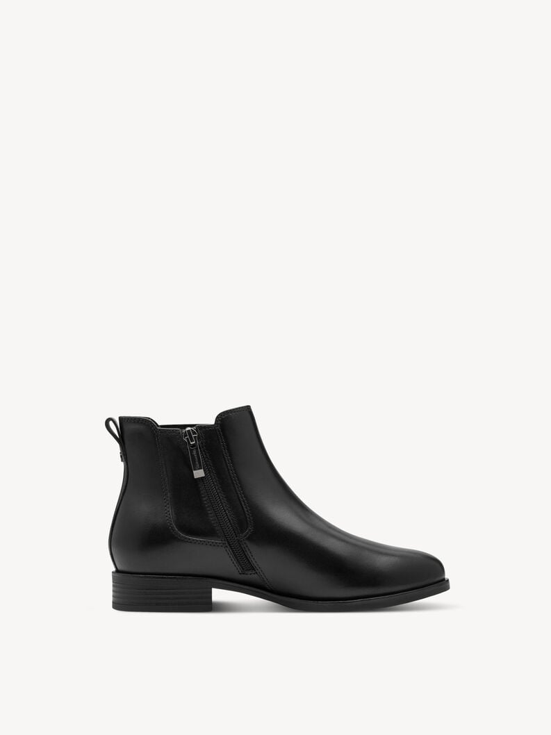 cuir chelsea boot - noir 1-25377-45-001 acheter tamaris bottines en ligne