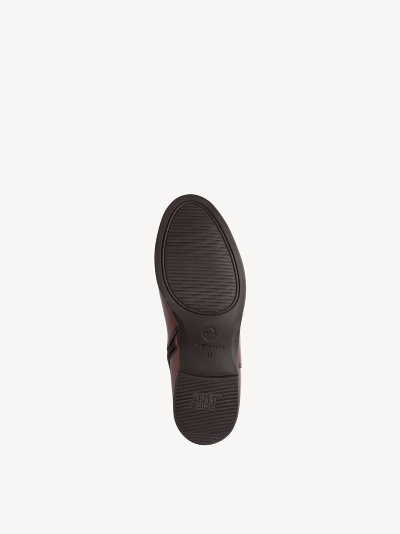 cuir chelsea boot - brun 1-25377-45-311 acheter tamaris bottines en ligne