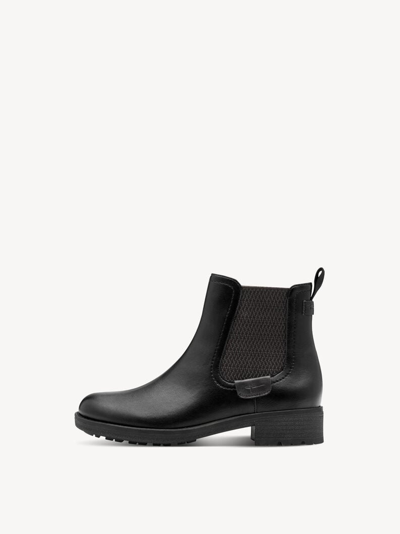 chelsea boot - noir 1-25378-45-001 acheter tamaris bottines en ligne