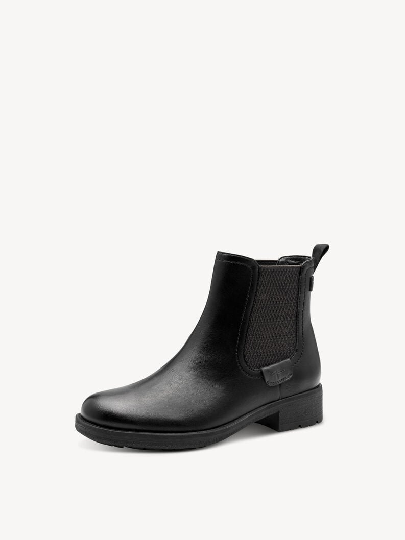 chelsea boot - noir 1-25378-45-001 acheter tamaris bottines en ligne