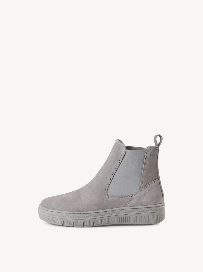 cuir chelsea boot - gris 1-25400-44-204 acheter tamaris bottines en ligne