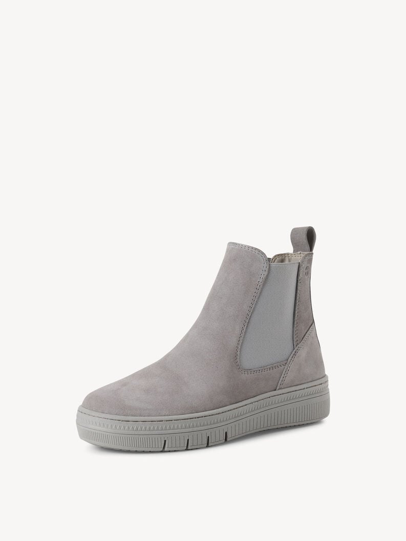 cuir chelsea boot - gris 1-25400-44-204 acheter tamaris bottines en ligne
