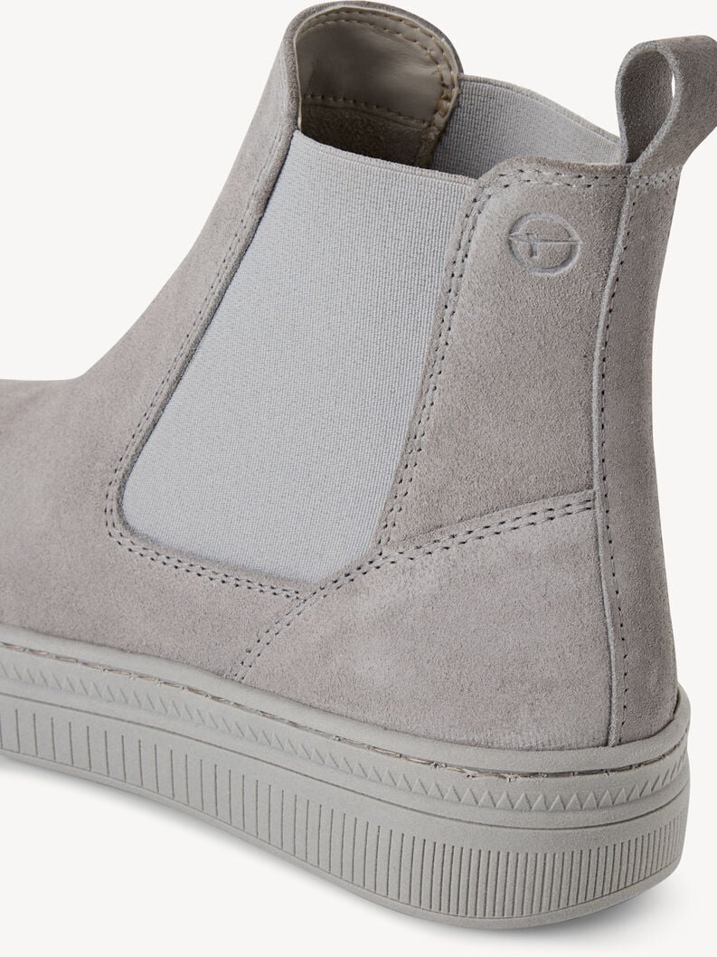 cuir chelsea boot - gris 1-25400-44-204 acheter tamaris bottines en ligne