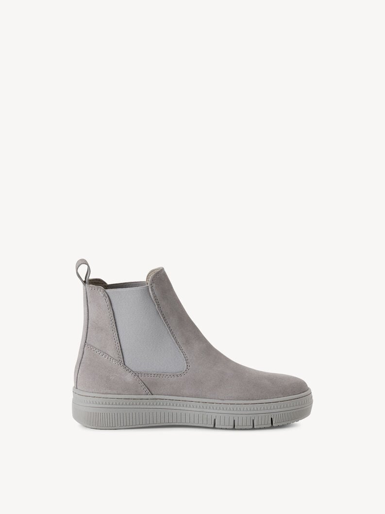 cuir chelsea boot - gris 1-25400-44-204 acheter tamaris bottines en ligne