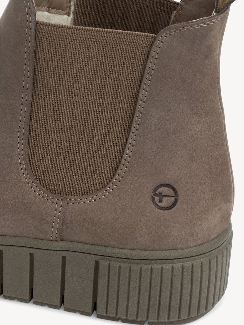 cuir chelsea boot - beige 1-25403-43-341 acheter tamaris bottines en ligne