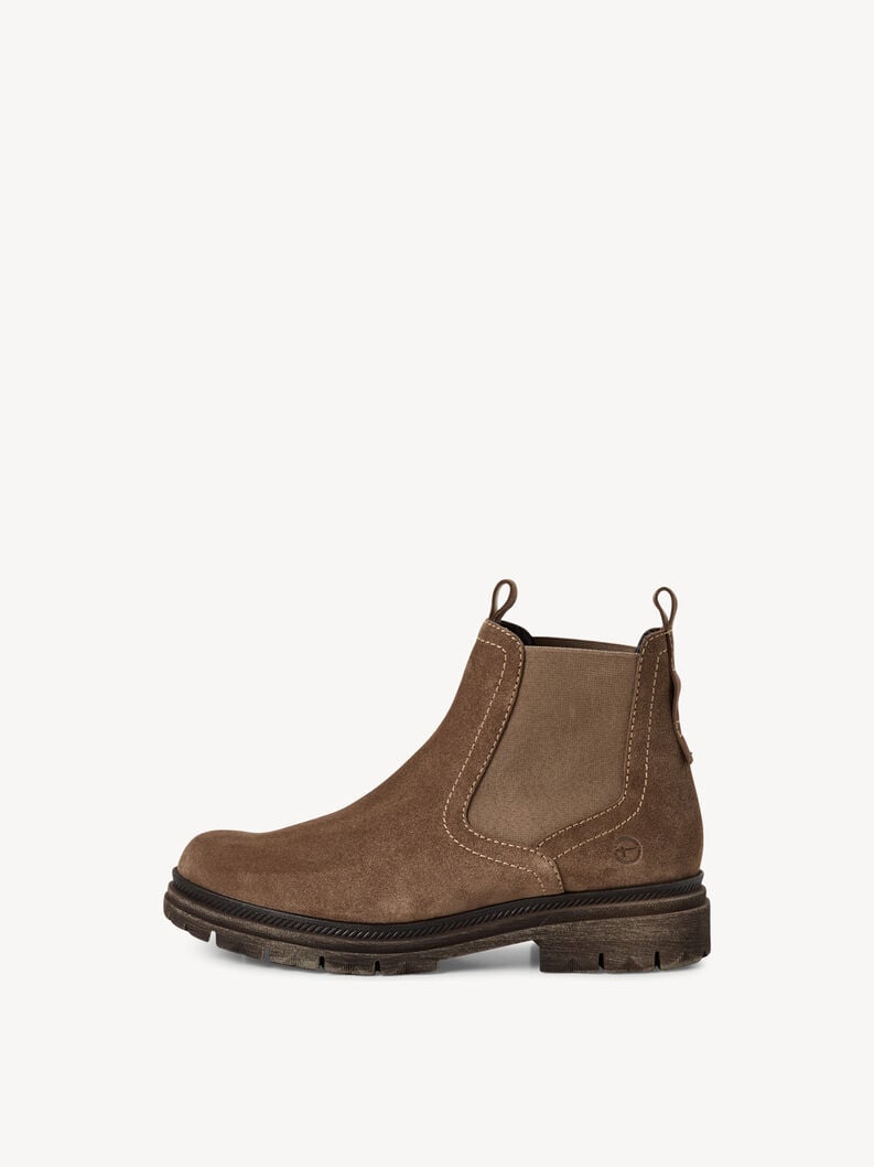cuir chelsea boot - brun 1-25407-45-300 acheter tamaris bottines en ligne