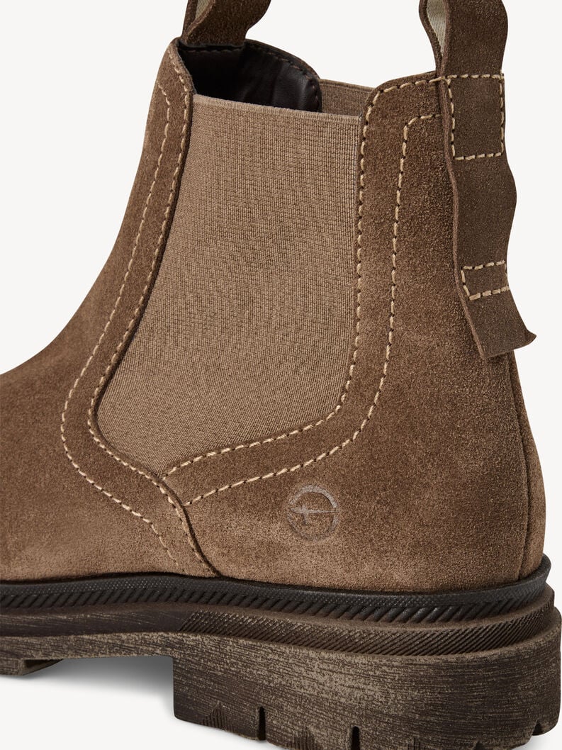 cuir chelsea boot - brun 1-25407-45-300 acheter tamaris bottines en ligne
