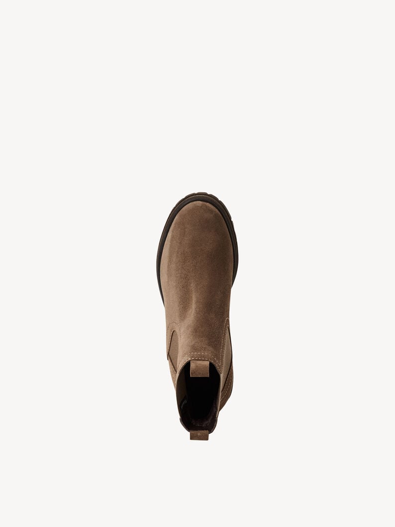 cuir chelsea boot - brun 1-25407-45-300 acheter tamaris bottines en ligne