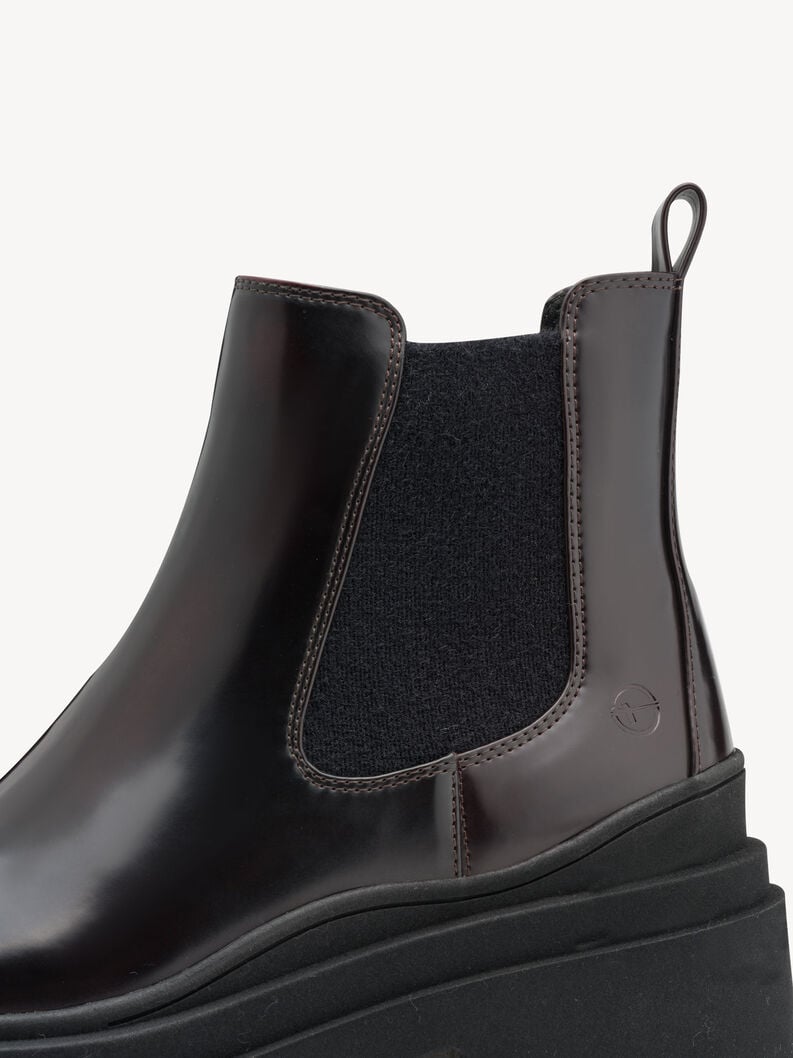 chelsea boot - rouge 1-25426-45-537 acheter tamaris bottines en ligne