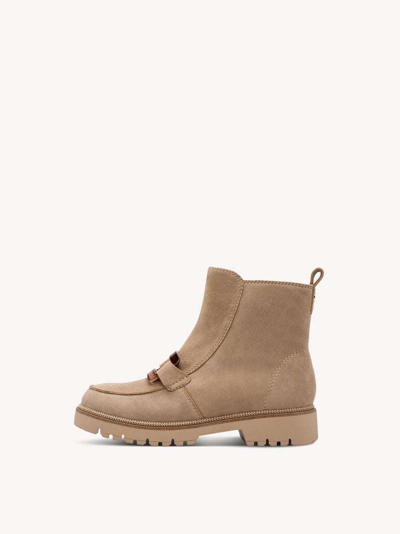 cuir chausson - beige 1-25435-45-400 acheter tamaris bottines en ligne