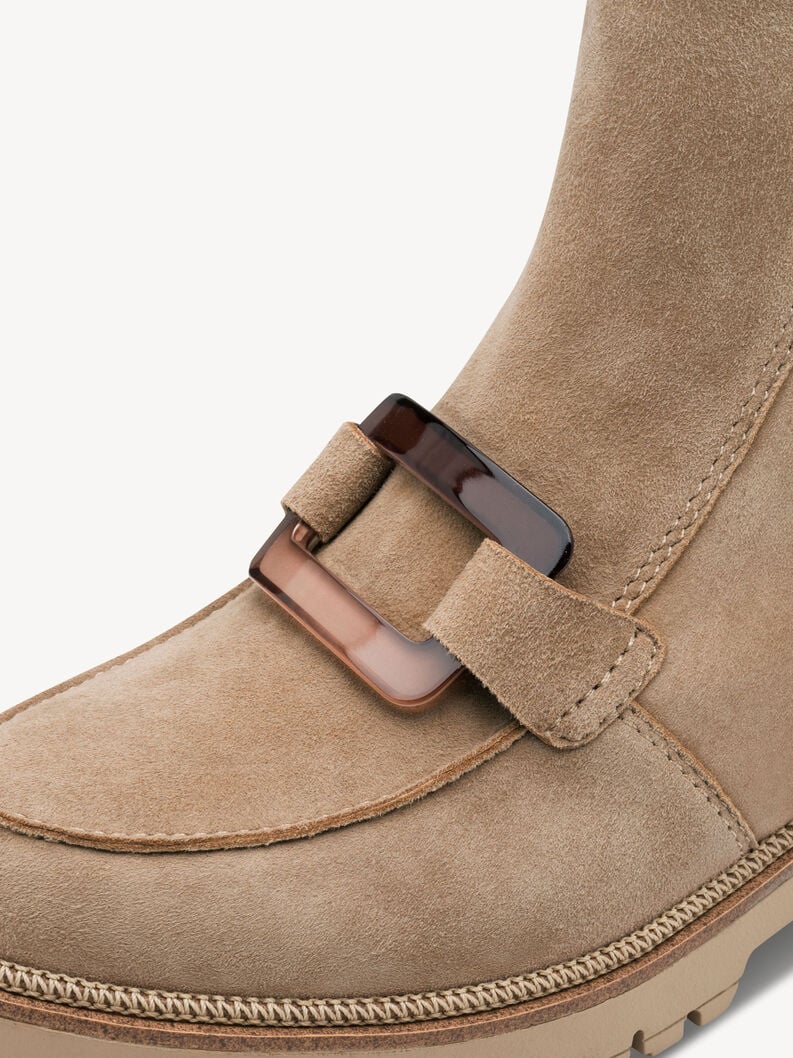 cuir chausson - beige 1-25435-45-400 acheter tamaris bottines en ligne