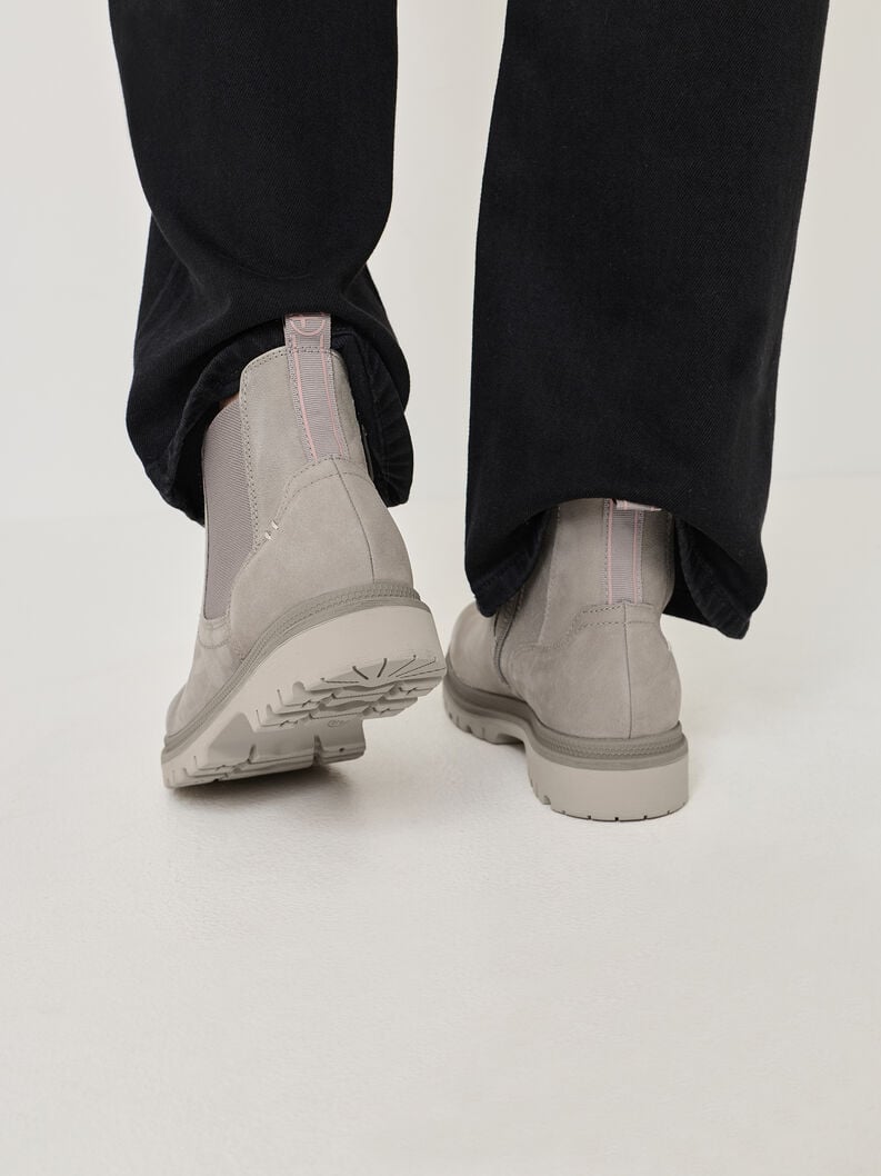 cuir chelsea boot - gris 1-25440-45-204 acheter tamaris bottines en ligne