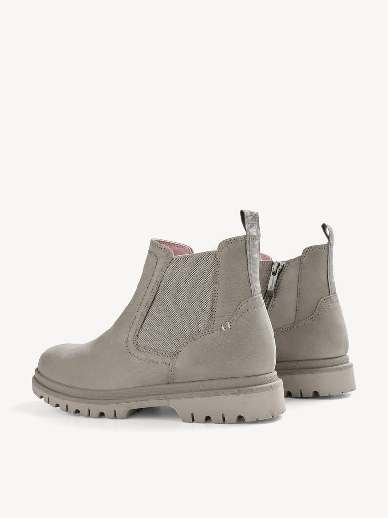 cuir chelsea boot - gris 1-25440-45-204 acheter tamaris bottines en ligne