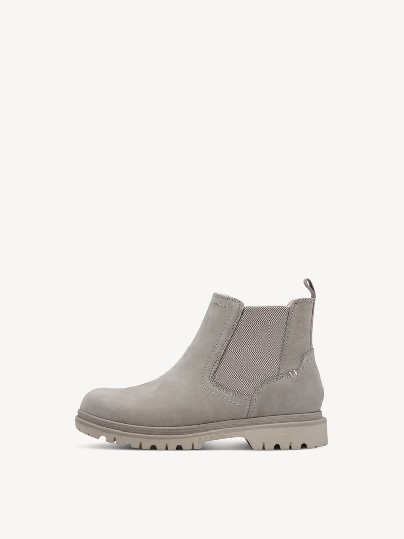 cuir chelsea boot - gris 1-25440-45-204 acheter tamaris bottines en ligne