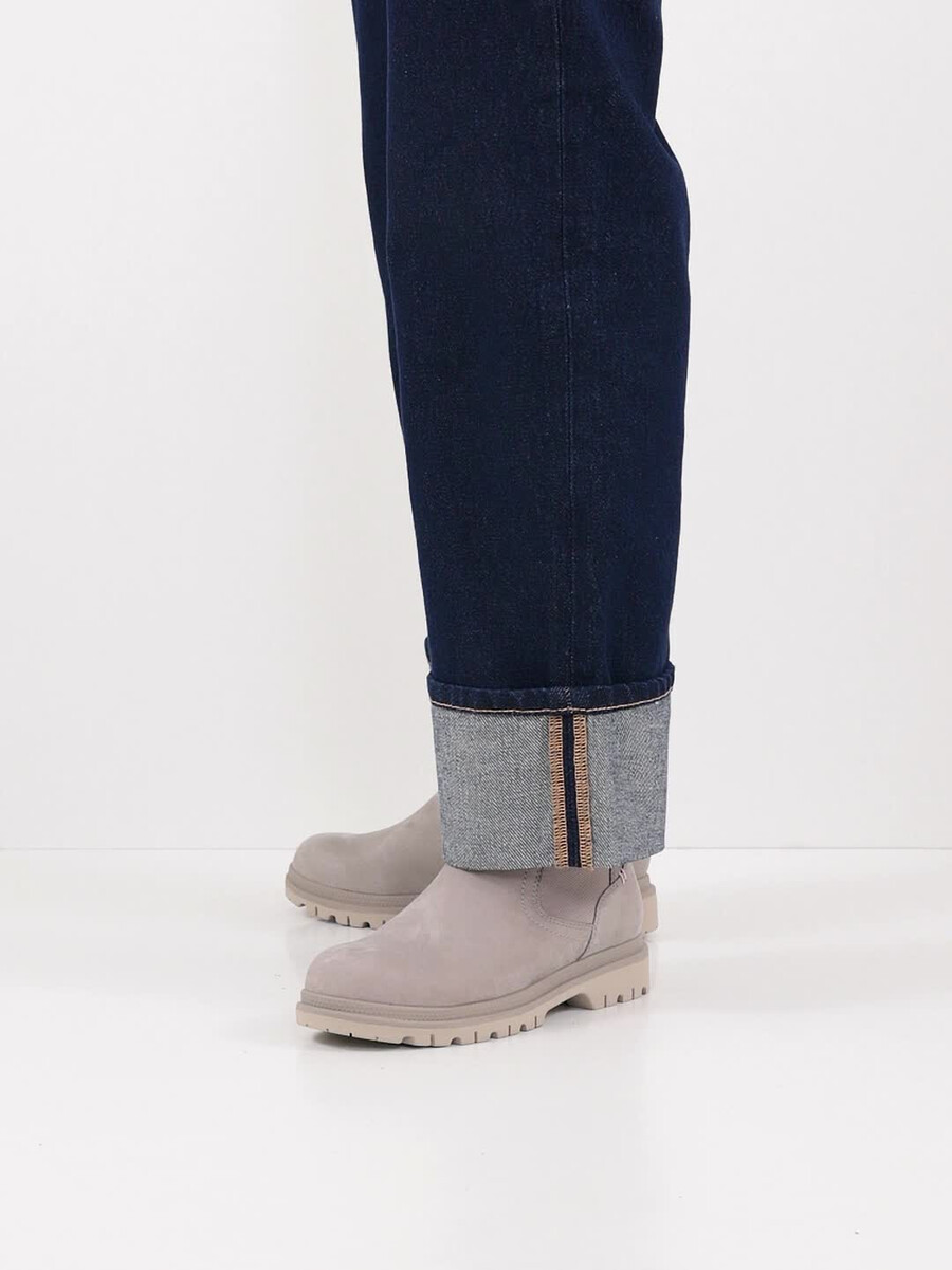 cuir chelsea boot - gris 1-25440-45-204 acheter tamaris bottines en ligne