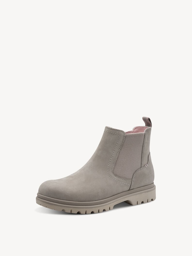 cuir chelsea boot - gris 1-25440-45-204 acheter tamaris bottines en ligne