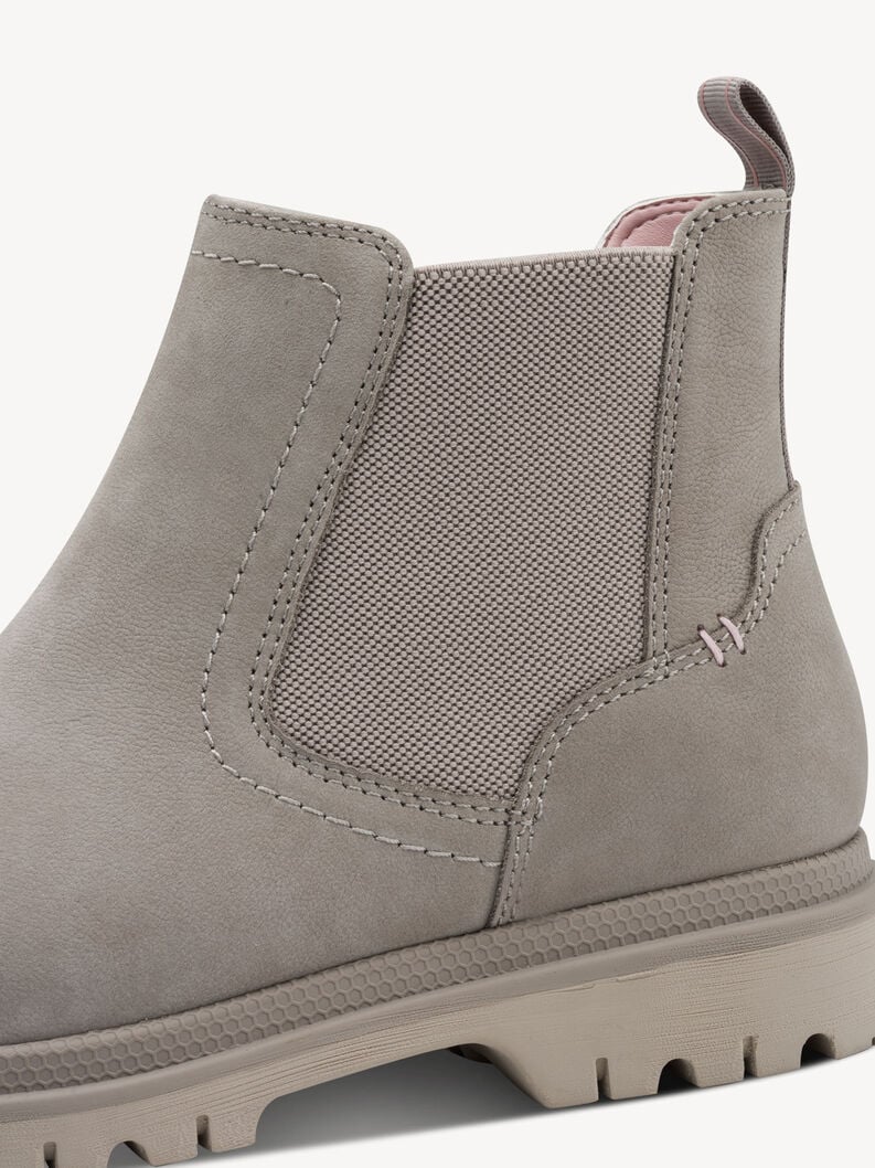 cuir chelsea boot - gris 1-25440-45-204 acheter tamaris bottines en ligne