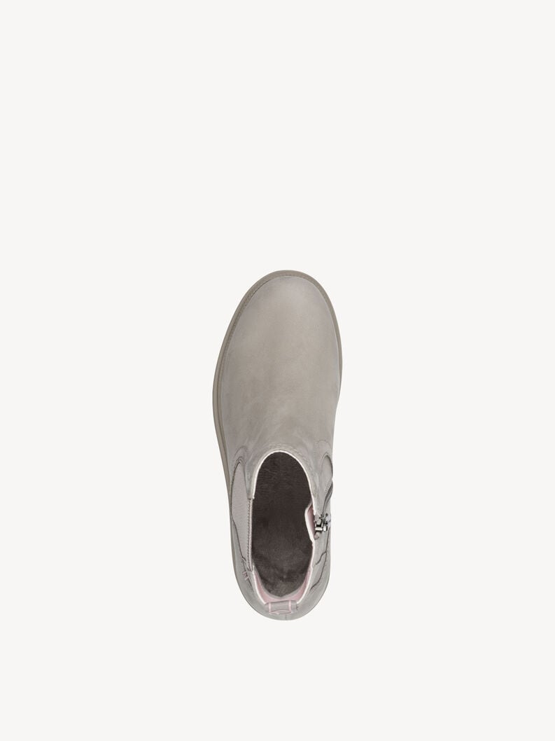 cuir chelsea boot - gris 1-25440-45-204 acheter tamaris bottines en ligne