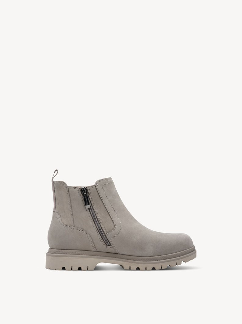 cuir chelsea boot - gris 1-25440-45-204 acheter tamaris bottines en ligne