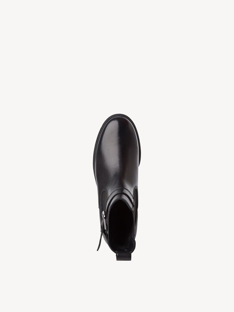cuir chelsea boot - noir 1-25447-43-003 acheter tamaris bottines en ligne
