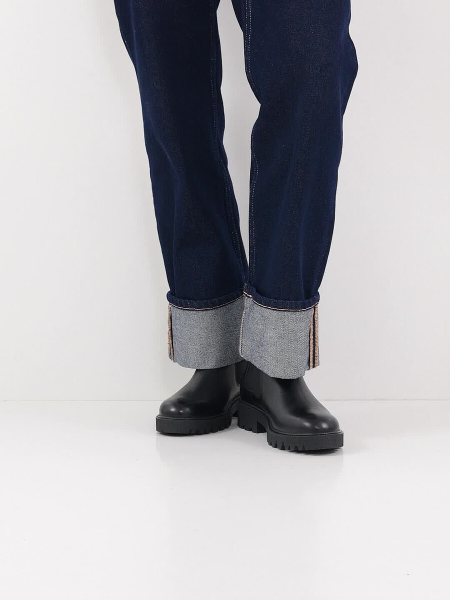 cuir chelsea boot - noir 1-25448-45-001 acheter tamaris bottines en ligne