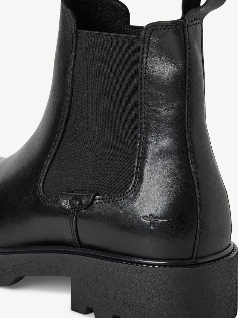 cuir chelsea boot - noir 1-25448-45-001 acheter tamaris bottines en ligne