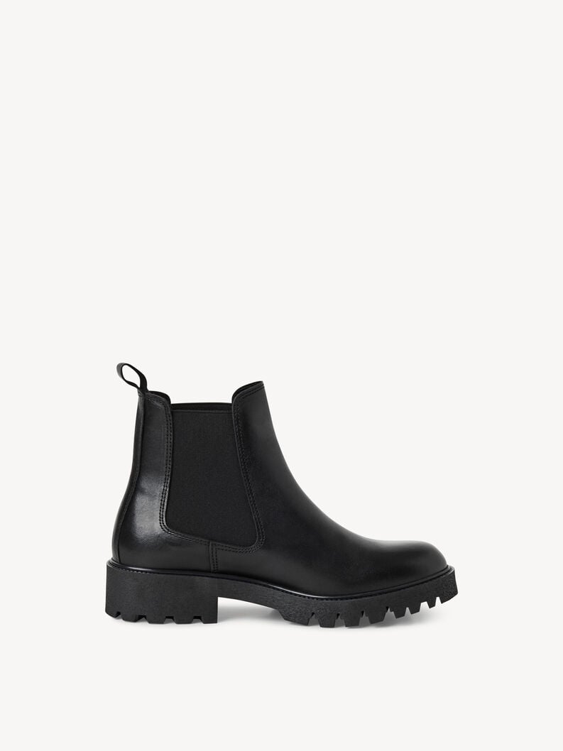 cuir chelsea boot - noir 1-25448-45-001 acheter tamaris bottines en ligne