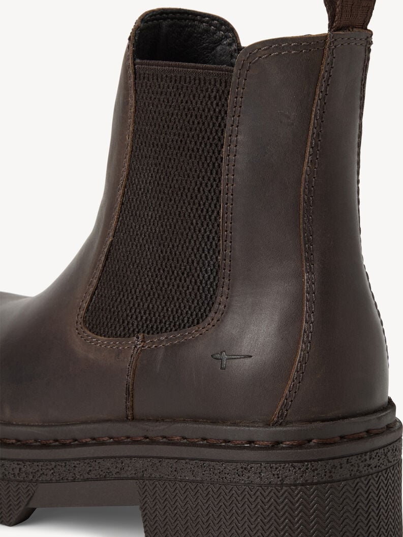 cuir chelsea boot - brun 1-25450-45-300 acheter tamaris bottines en ligne