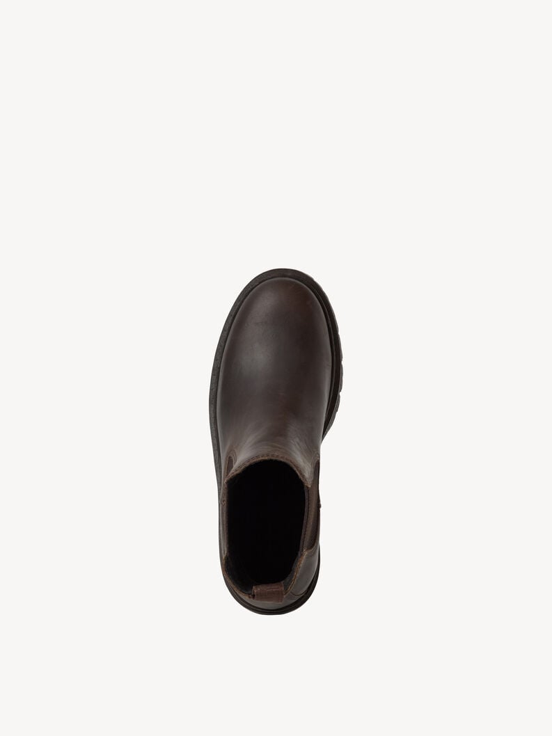 cuir chelsea boot - brun 1-25450-45-300 acheter tamaris bottines en ligne